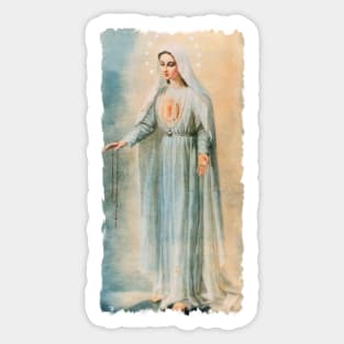 Our Lady of Fatima Sticker